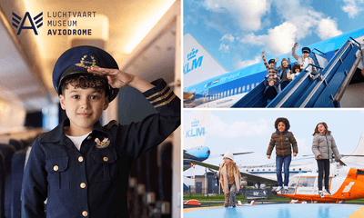Entree voor Luchtvaartmuseum Aviodrome