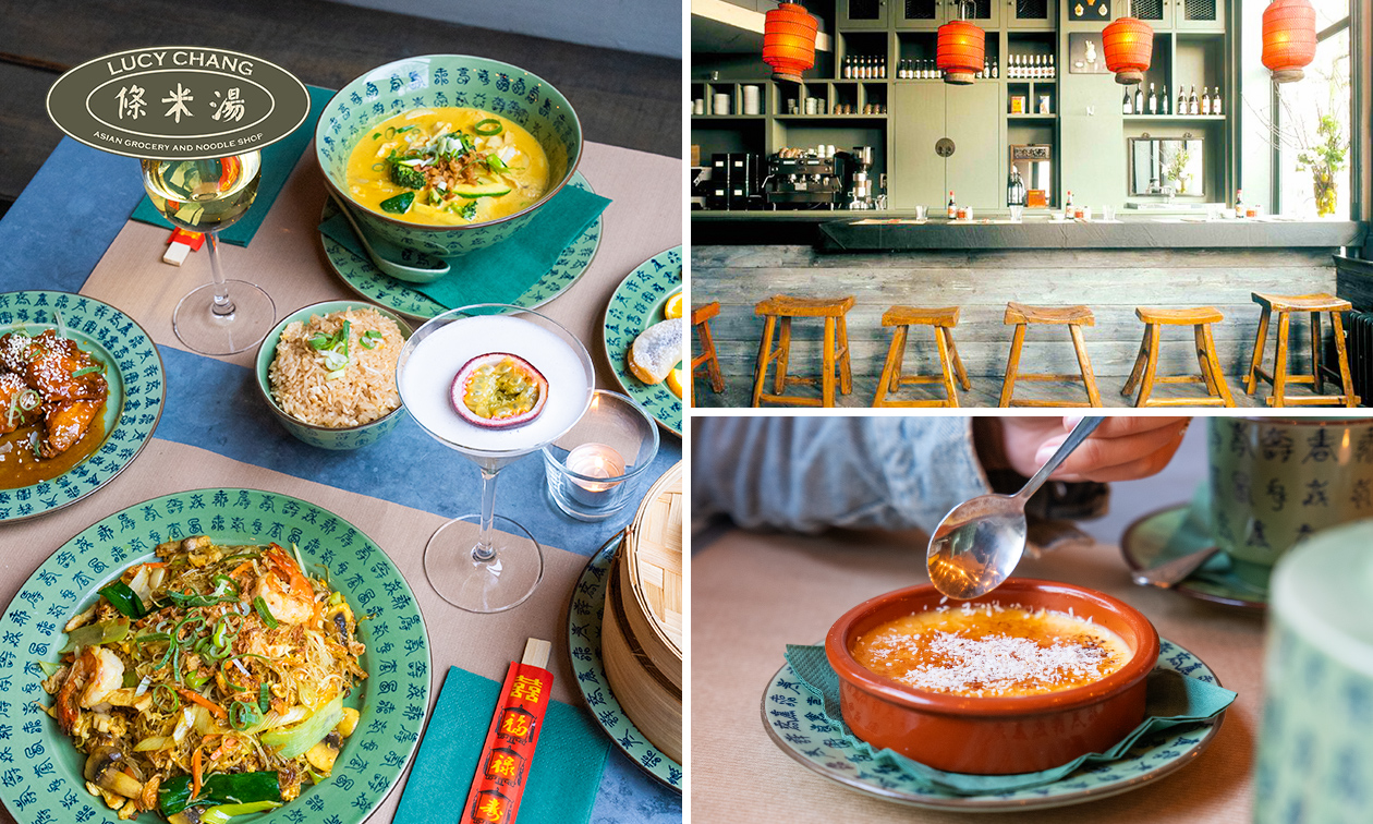 3-gangendiner à la carte bij Lucy Chang