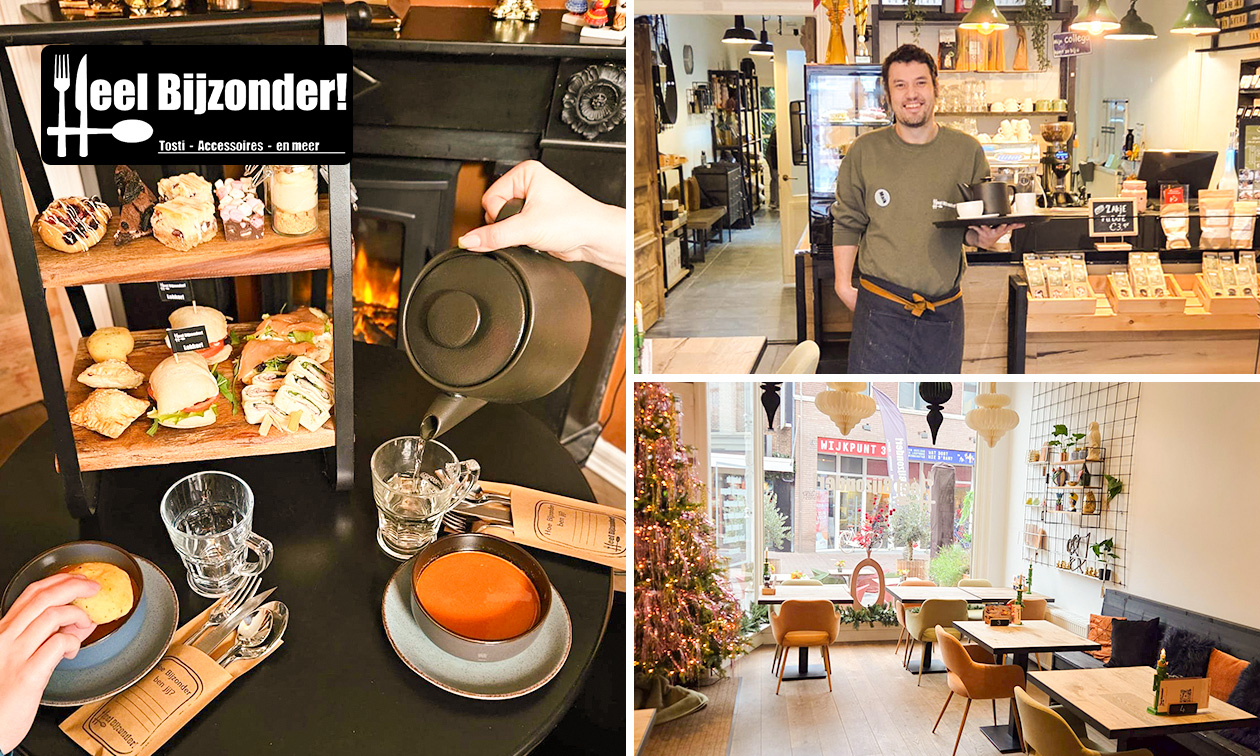 High tea met glas bubbels bij Lunchroom Heel Bijzonder