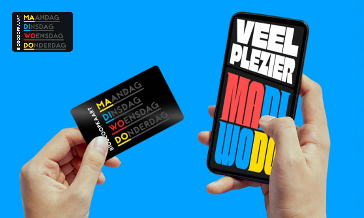 MaDiWoDo Bioscoopkaart van Nationale Bioscoopbon