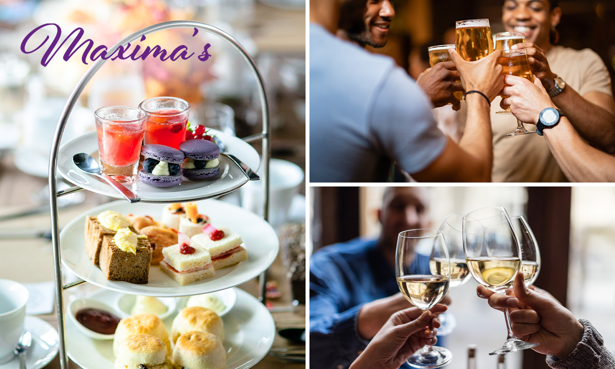 High tea, beer of wine bij Maxima's