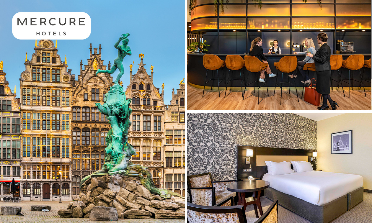 Overnachting voor 2 + ontbijt in Antwerpen