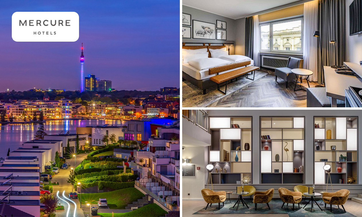 Overnachting voor 2 + ontbijt + welkomstdrankje en meer in hartje Dortmund