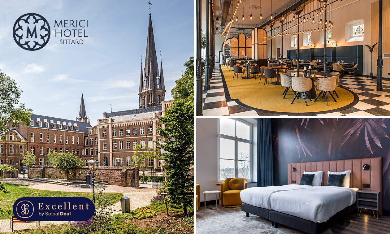 (Romantische) overnachting(en) voor 2 + ontbijt + evt. chocolade + sparkling wine in Sittard