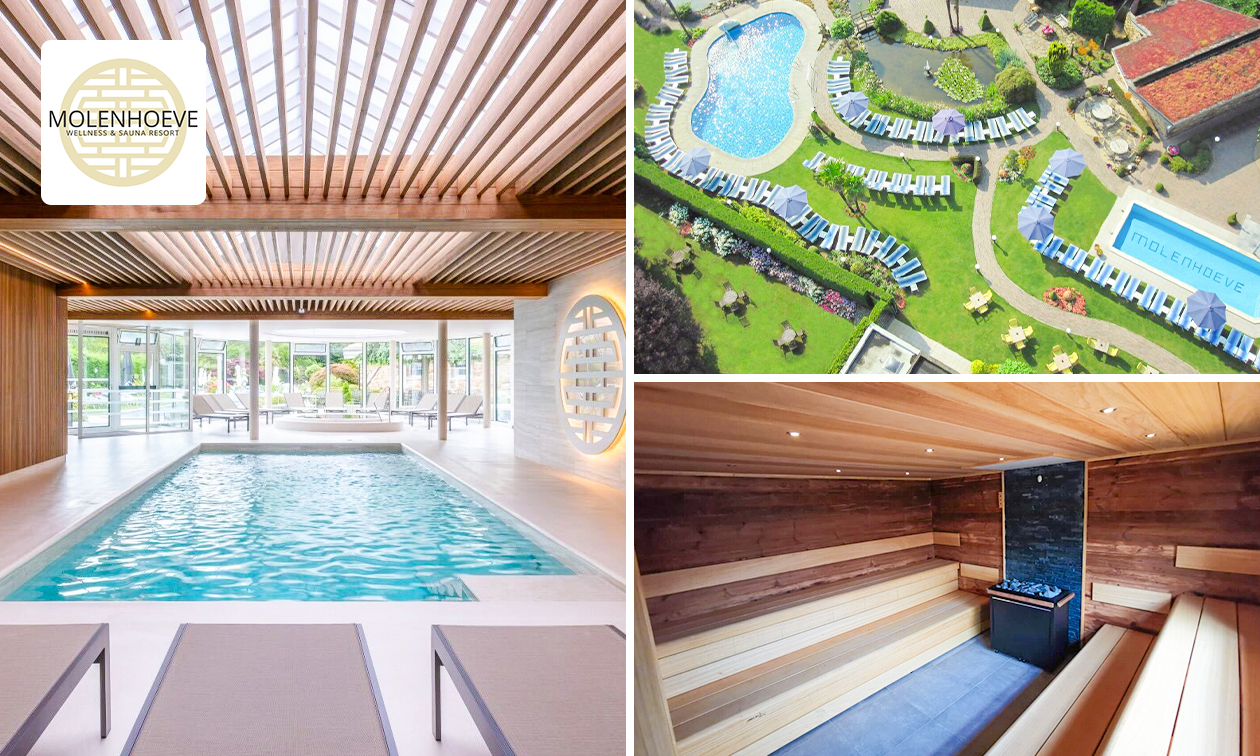 Dagentree voor sauna Molenhoeve + horecategoed