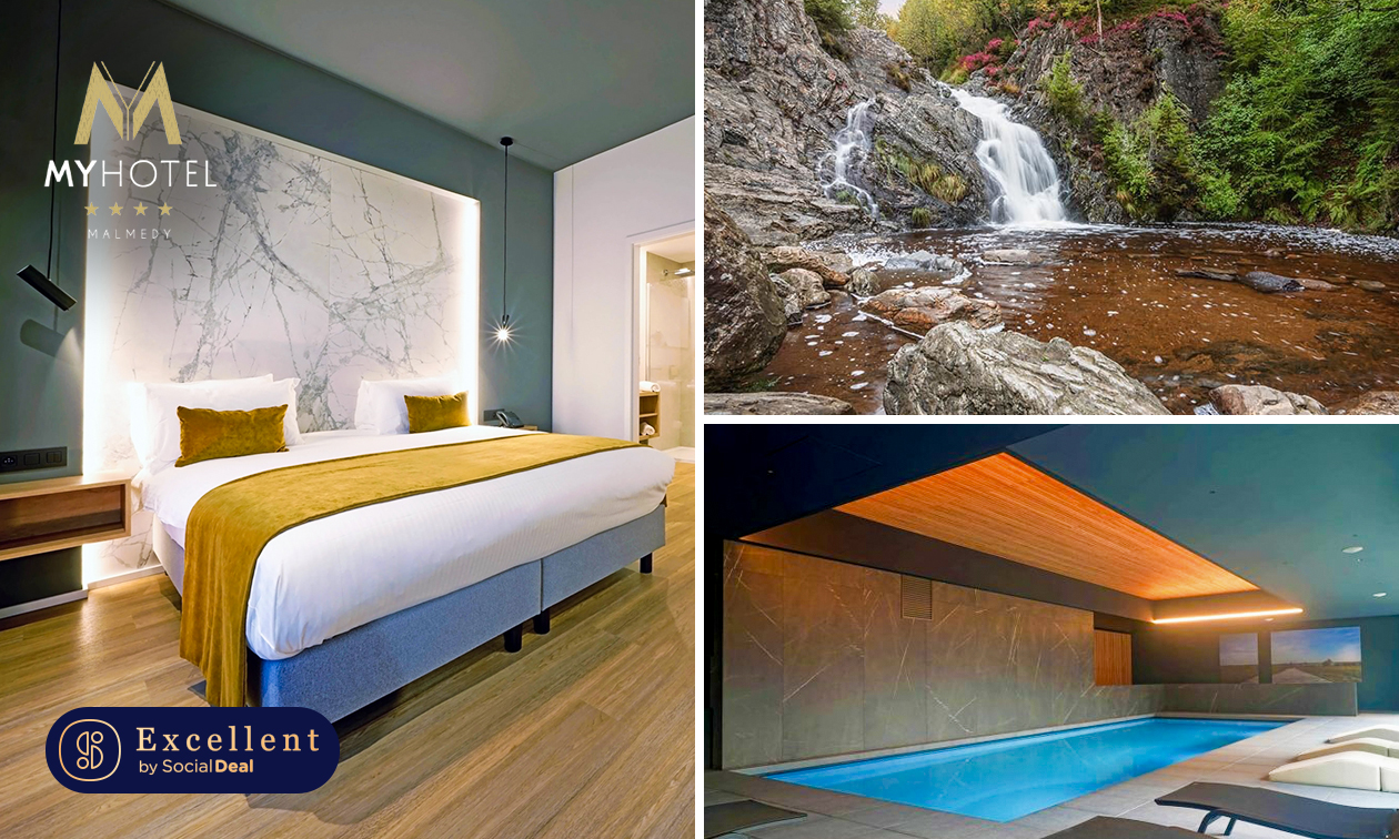 Nuit pour 2 + petit-déjeuner + accès wellness + check-out tardif dans les Hautes Fagnes