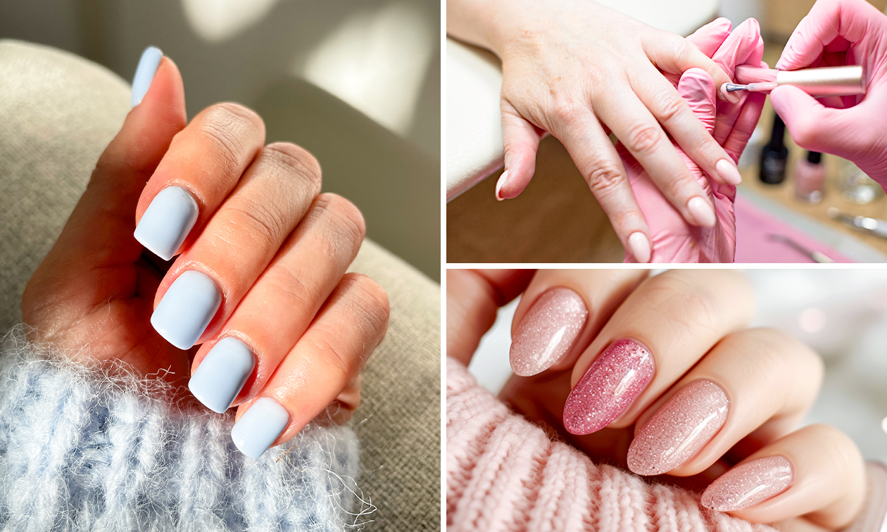 BIAB of gel + evt. French manicure (90 min)