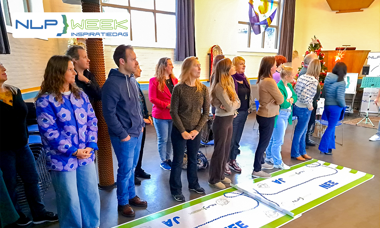 NLP trainingsdag (6 uur) + koffie/thee/water + gezonde snack