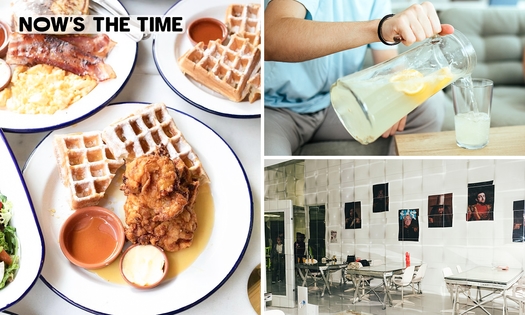 Brunch/lunch + bijgerecht + huisgemaakte limonade bij Now's The Time