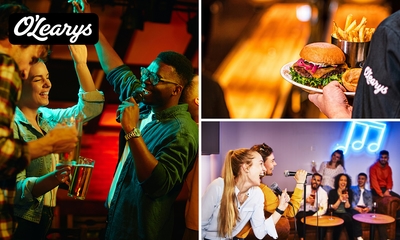 Karaoke (50 min) + hoofdgerecht naar keuze bij O'Learys