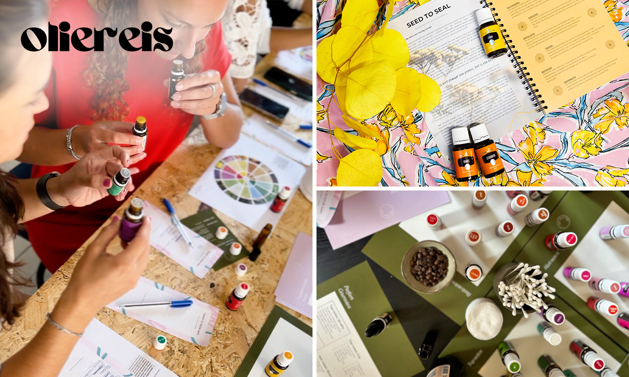 Workshop essentiële oliën + DIY-parfumroller (2 uur)