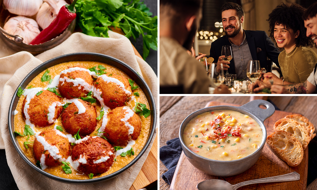 Indiase 3-gangenlunch of -diner à la carte in Antwerpen