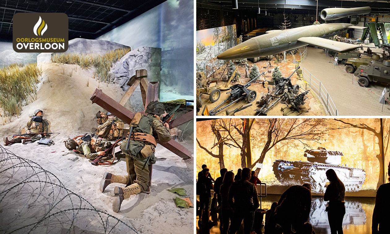 Eintritt Kriegsmuseum Overloon + Getränk