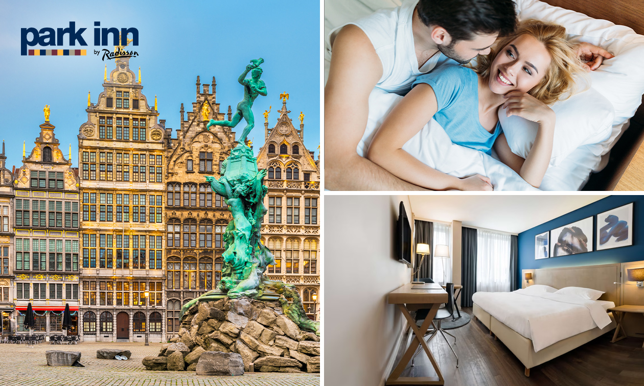 Overnachting voor 2 + ontbijt in Antwerpen