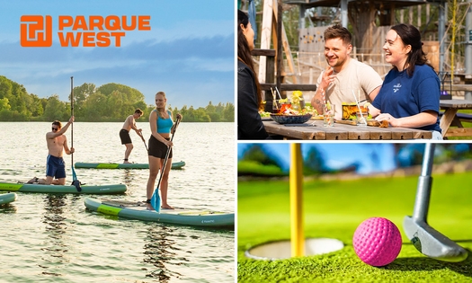 Minigolf (12 holes) of suppen (1,5 uur) bij Parque West