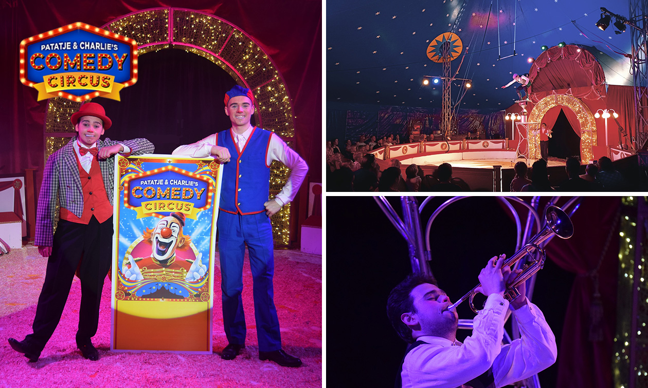 Entree voor show van het Comedy Circus