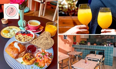 Brunch + mimosa