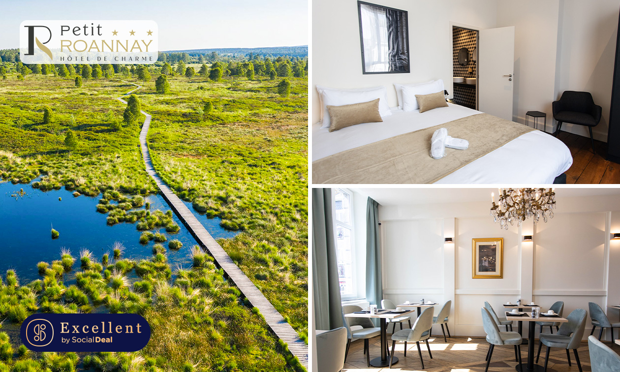 Overnachting voor 2 + ontbijt + vroege check-in + late check-out in Stavelot