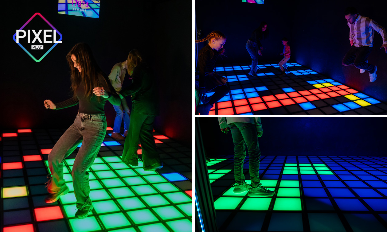 Pixel-Play (15 min of 30 min) + portie snacks