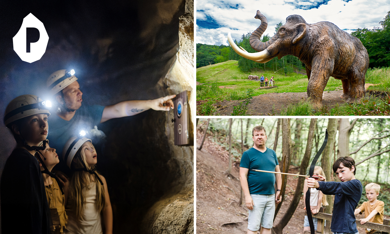 Entrée à la journée au Préhistomuseum + escape game (60 min) près de Liège