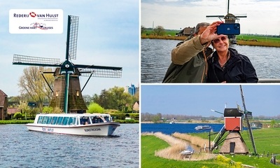 Ticket voor Molen- en Merentocht over de Kagerplassen (3 uur)