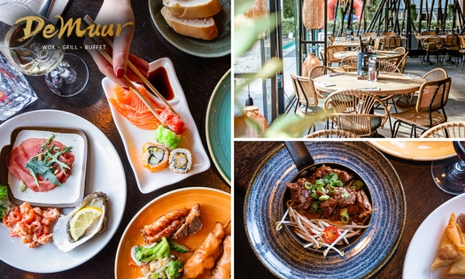 All-You-Can-Eat & Drink (2,5 uur) bij Restaurant De Muur