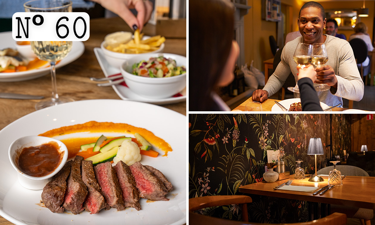 4-gangen verrassingsdiner van de chef bij Restaurant No.60