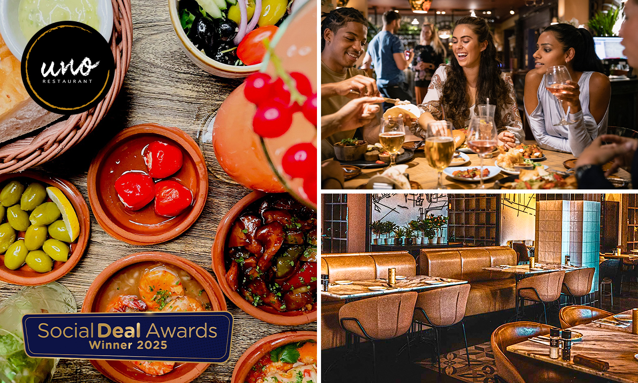 All-You-Can-Eat tapas (2,5 uur) bij Restaurant UNO Zwolle