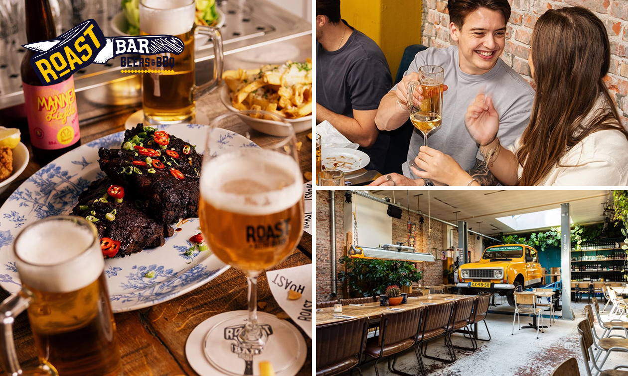 All-You-Can-Eat spareribs + friet + sausjes bij Roast Bar Haarlem