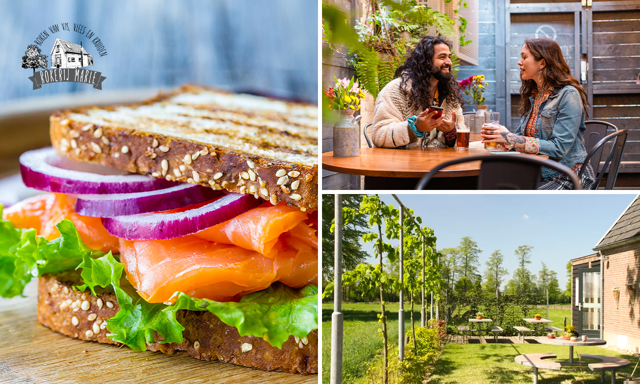 3-gangenlunch bij Rokerij Marle 3-gangenlunch bij Rokerij Marle