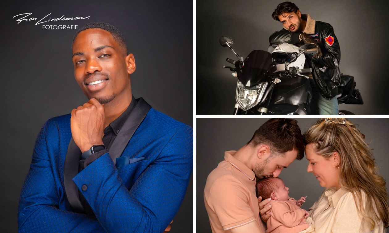 Fotoshoot naar keuze + 5 digitale foto's