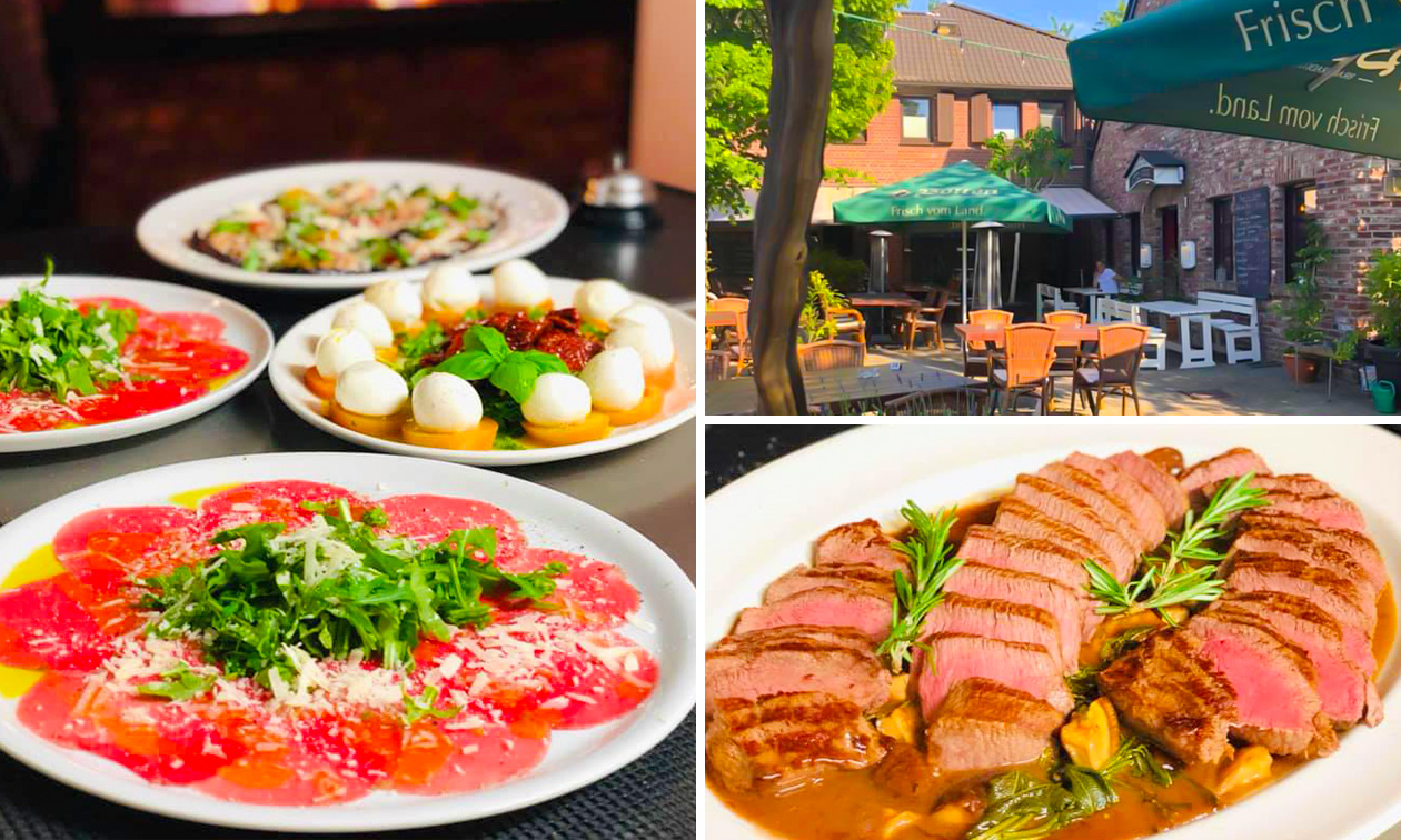 3-Gänge-Menü zum Mittag oder Abend in Mönchengladbach