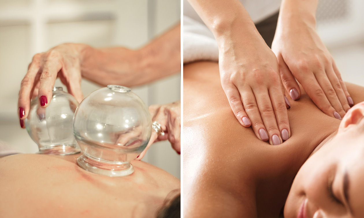 Soin cupping au choix (30, 45 ou 60 min) près de Liège