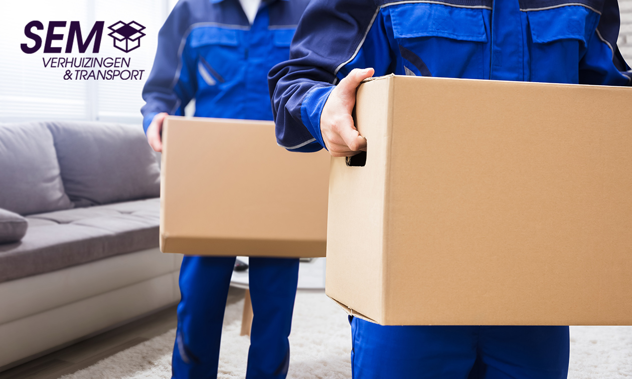 Verhuisservice + XXL-verhuisbus + 2 verhuizers