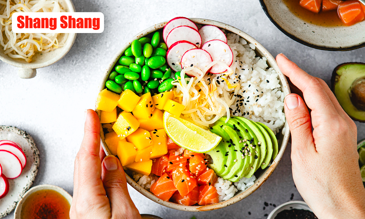 Pokébowl + frisdrank naar keuze voor afhaal bij Shang Shang Sushi