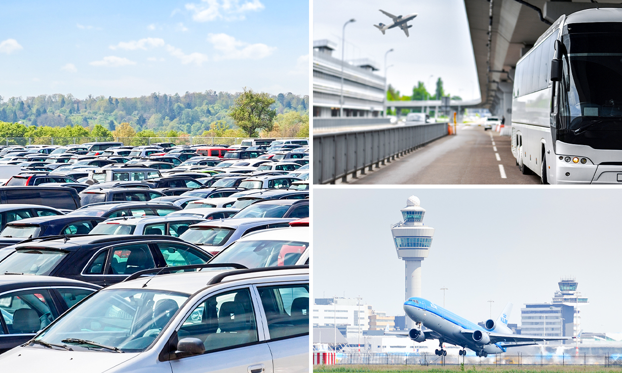 Parkeren bij Schiphol