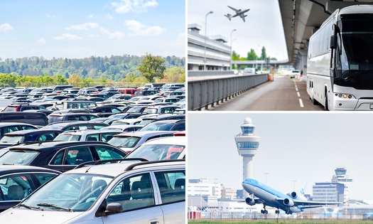 Parken am Flughafen Schiphol