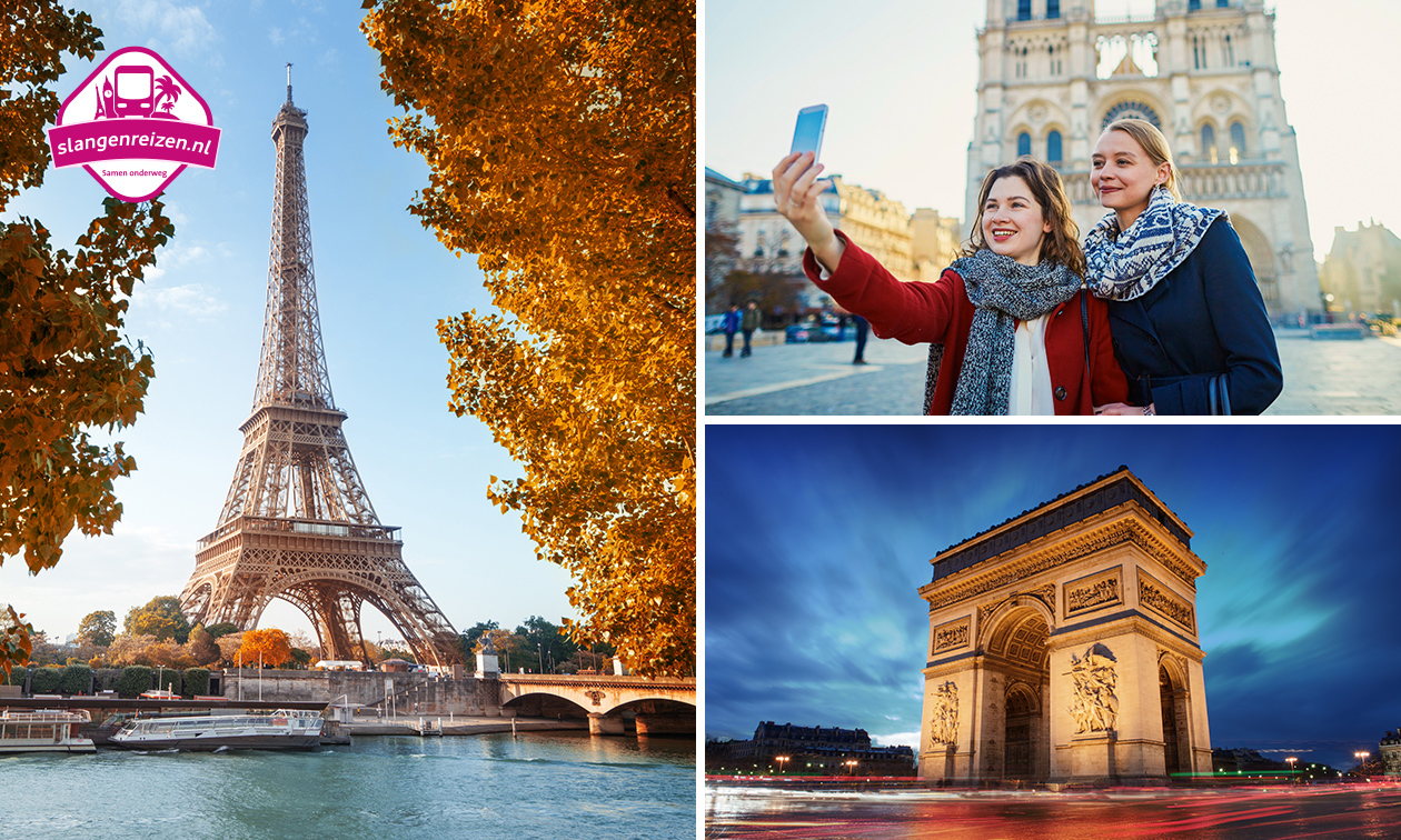 1, 2 óf 3 dagen Parijs met Slangen Reizen