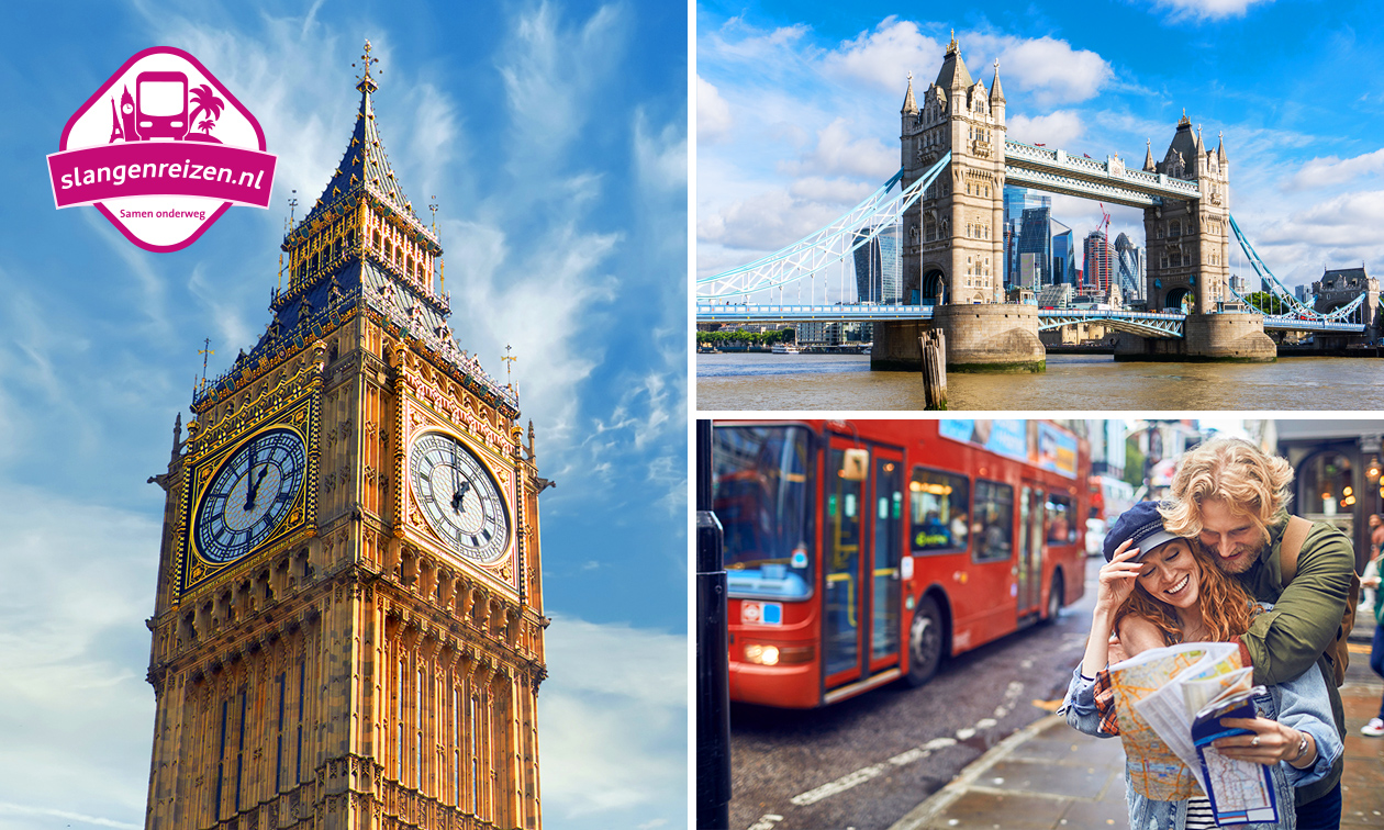 1, 2 of 3 dagen Londen met Slangen Reizen