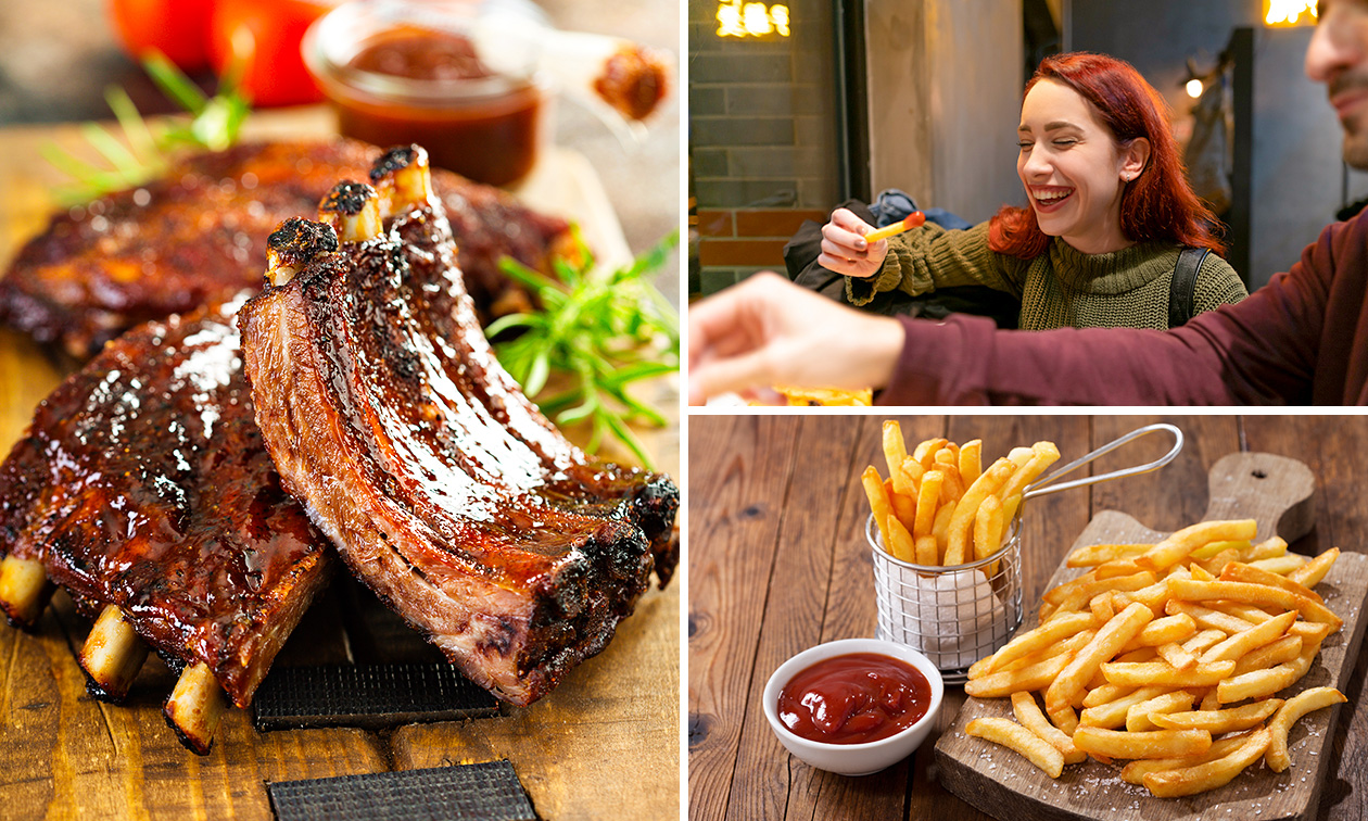 All-You-Can-Eat friet of spareribs (1,5 uur) bij Snackpoint De Kolibrie All-You-Can-Eat friet of spareribs (1,5 uur) bij Snackpoint De Kolibrie
