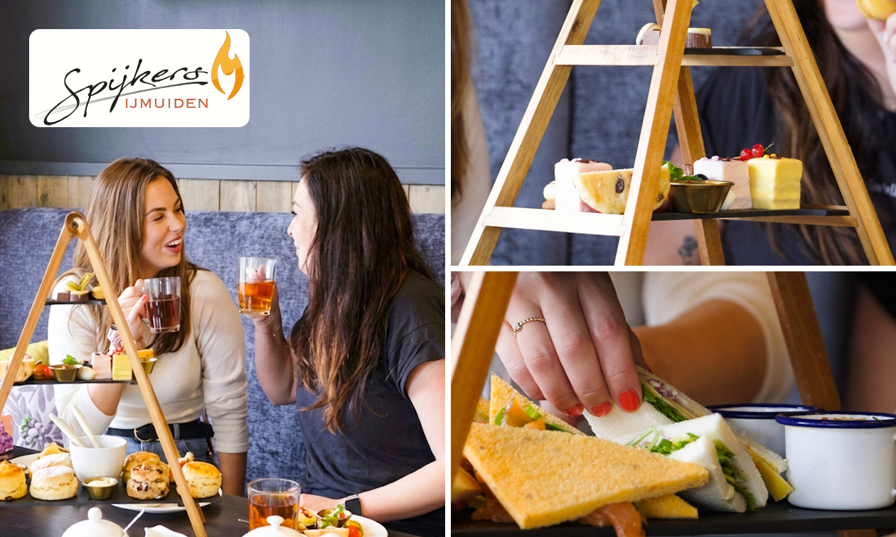 High tea (2 uur) bij Spijkers IJmuiden