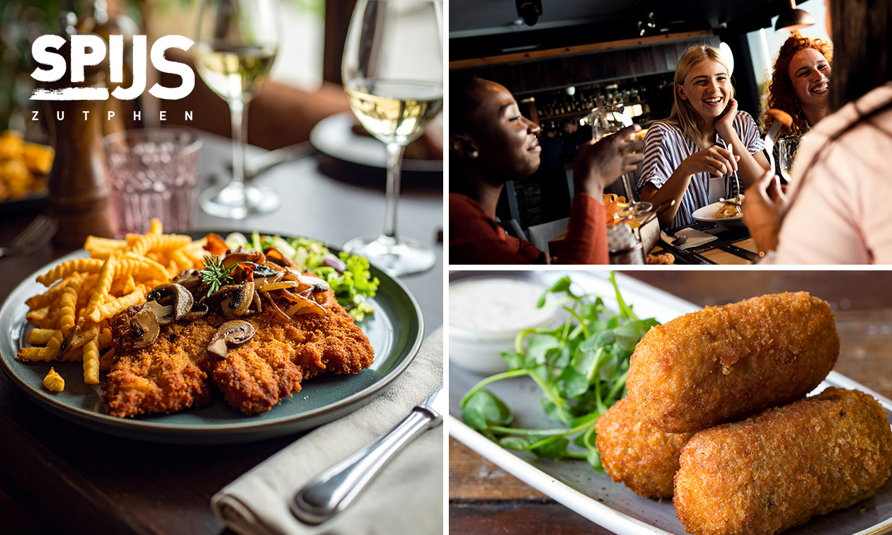 3-gangendiner bij SpIJS Zutphen