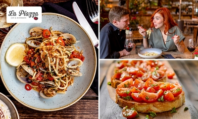 Menu en 2 ou 3 services à la carte à La Piazza