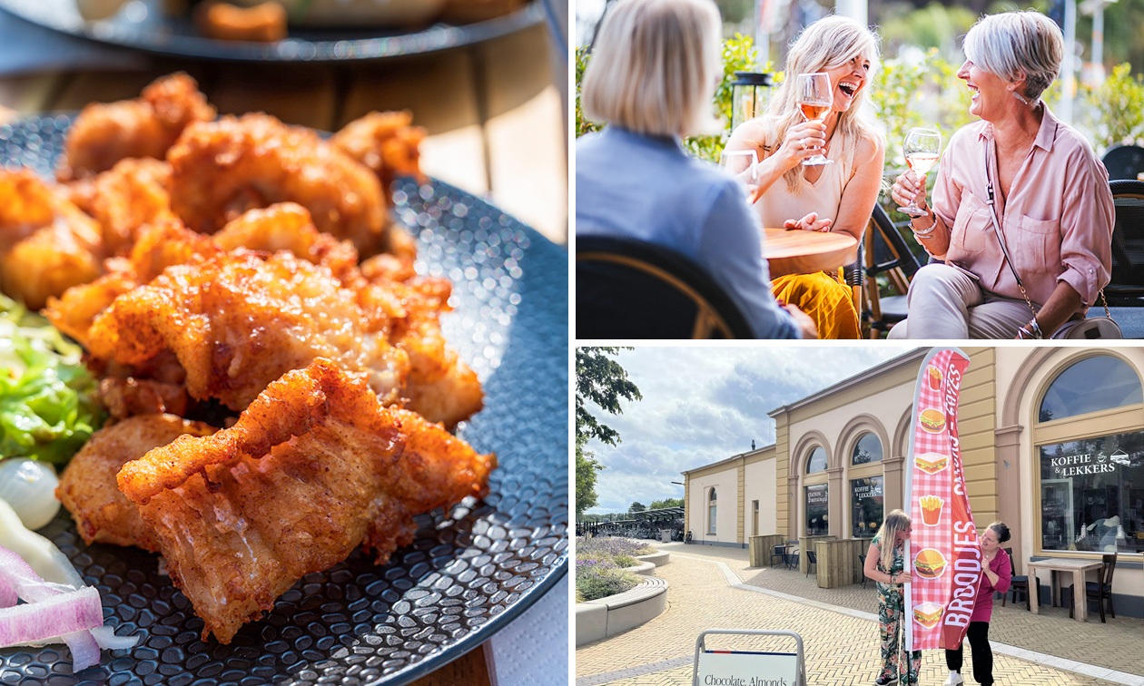 Kibbeling + saus + friet + drankje of onbeperkt kibbeling bij Stationsrestaurant Harlingen