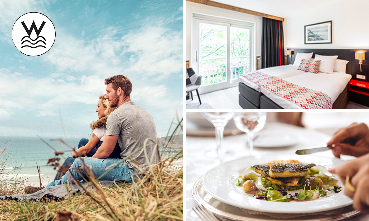 Overnachting(en) voor 2 + ontbijt + borreltegoed + evt. diner aan de Zeeuwse kust