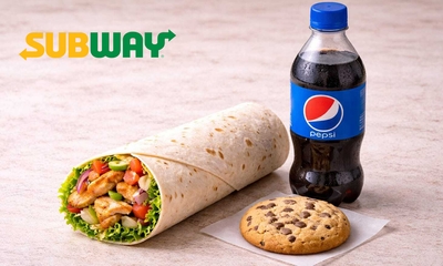 1 oder 2 Wraps oder Salat nach Wahl +  Cookie + Getränk bei Subway Leverkusen