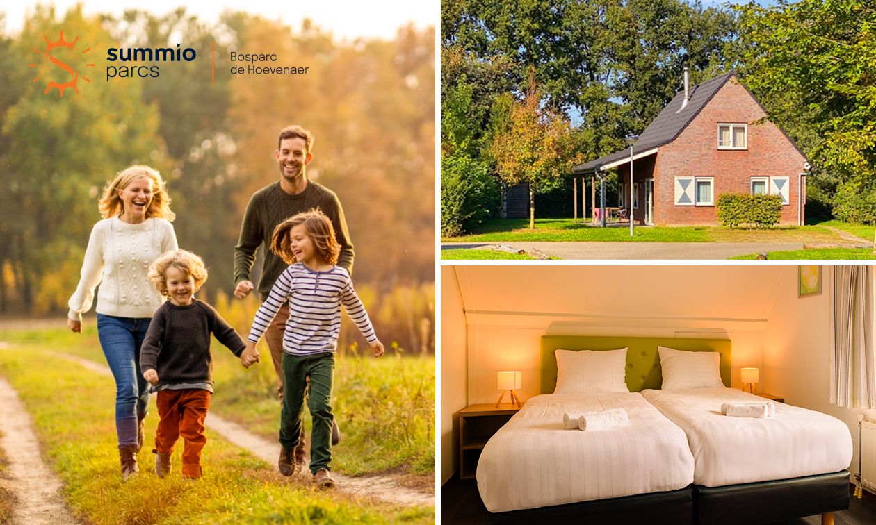 Midweek of weekend weg voor 4 tot 14 personen in Noord-Brabant