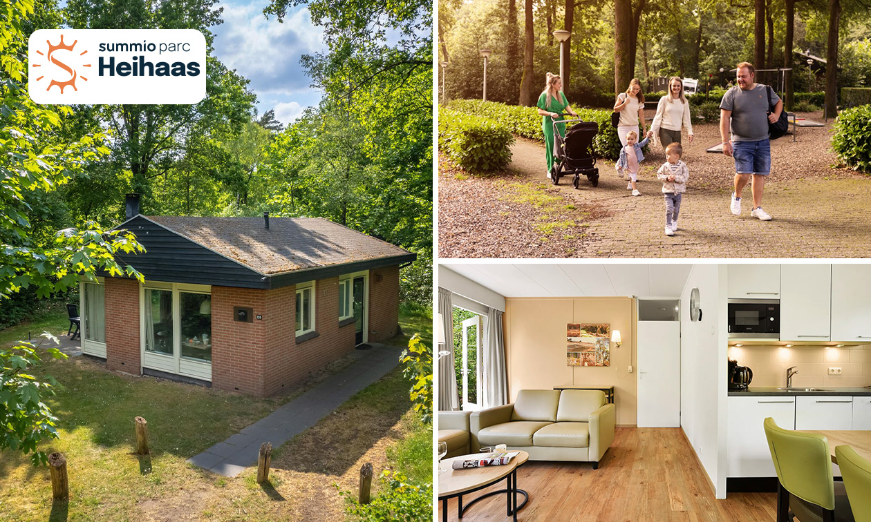 3 oder 4 Übernachtungen für 4 bis 6 Personen an der Veluwe