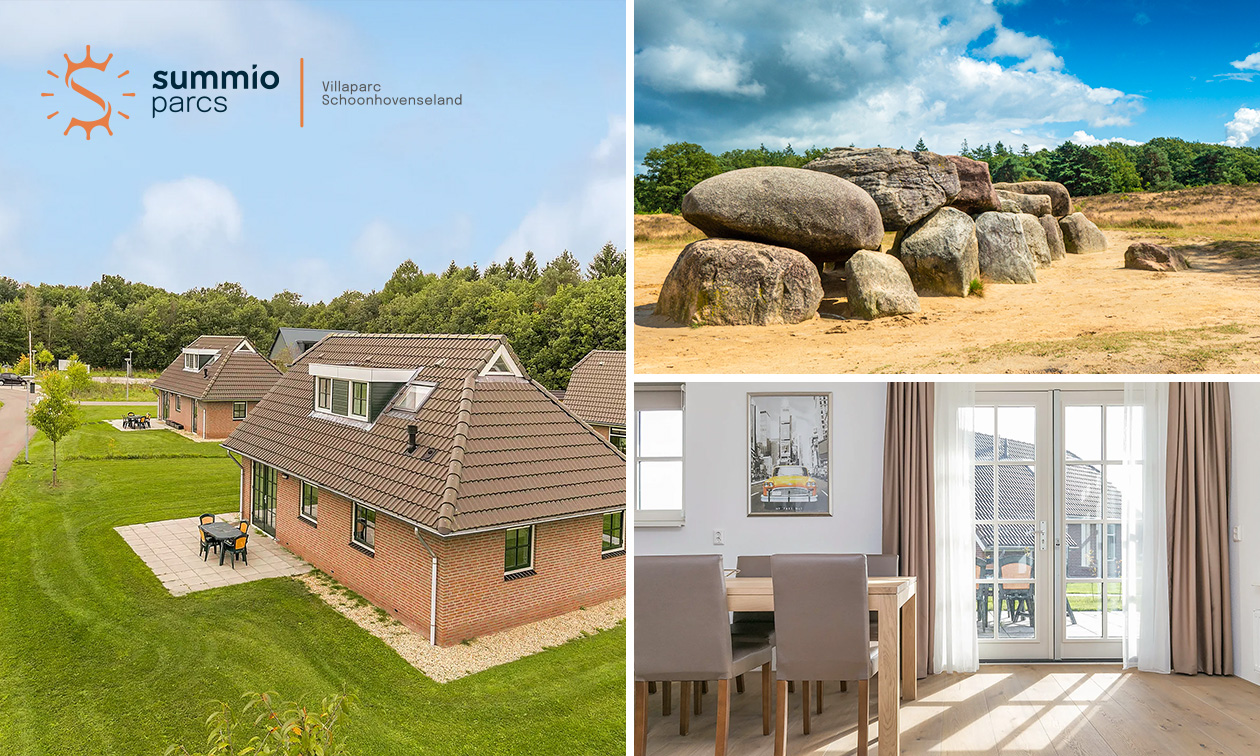 Midweek of weekend weg voor 6 personen in Drenthe