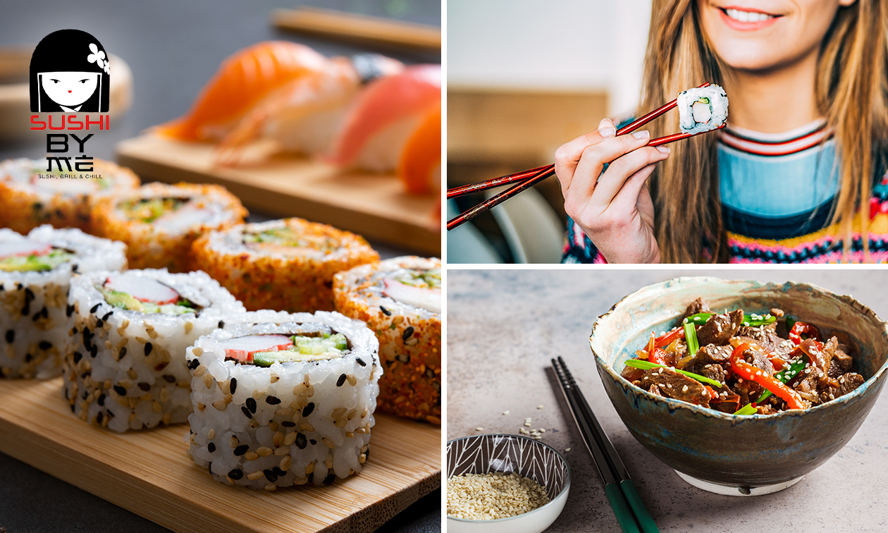 All-You-Can-Eat sushi (2,5 uur) bij Sushi By Me All-You-Can-Eat sushi (2,5 uur) bij Sushi By Me